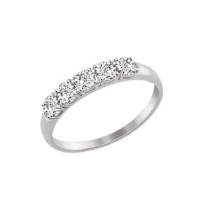 Кольцо с фианитами Swarovski
