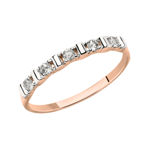 Кольцо с фианитами Swarovski