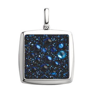 Подвеска с синими кристаллами Swarovski