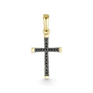 Anhänger – Kreuz mit Brillanten