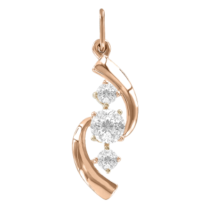 Подвеска с фианитами Swarovski