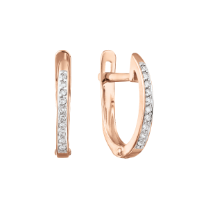 Серьги с бриллиантами