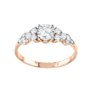 Damenring mit Swarovski Zirkonia