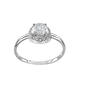 Кольцо с Swarovski Zirconia