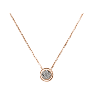 Collier mit Anhänger und Zirkonia