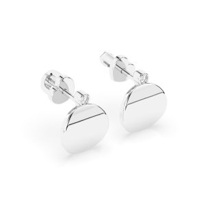 Ohrstecker mit Brillantеn Weißgold