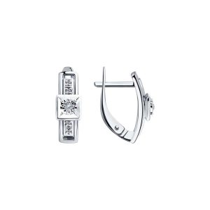 Серьги с бриллиантами