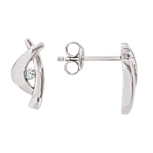 Ohrstecker mit Zirkonia
