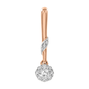 Подвеска с бриллиантом