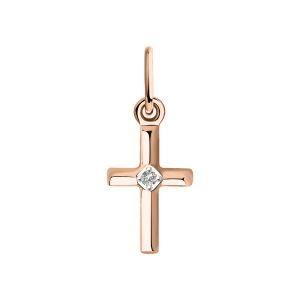 Anhänger - Kreuz mit Brillant