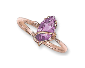 Damenring mit Amethyst