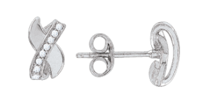 Ohrstecker mit Zirkonia