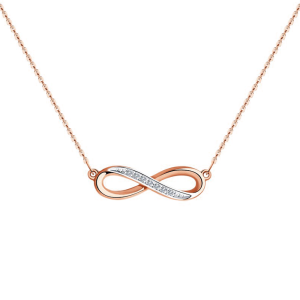 Collier "Unendlichkeit" mit Brillanten