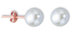 Ohrstecker mit Perlen
