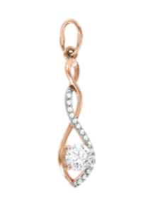 Подвеска с фианитами Swarovski