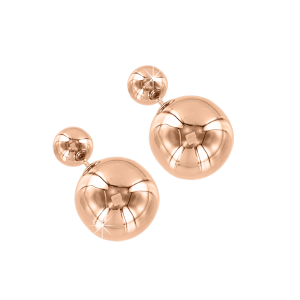 Doppelt Kugel Ohrstecker