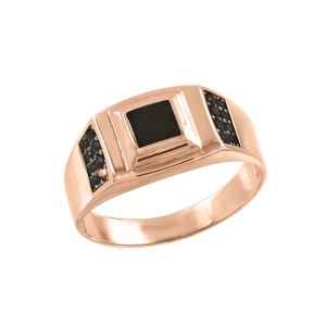 Herrenring mit Zirkonia