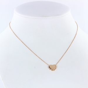 Goldkette mit Anhänger Herz