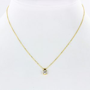 Gelbgold Kette mit Anhänger