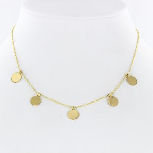 Gelbgold Kette mit Anhänger