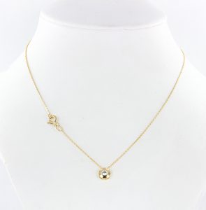 Gelbgold Kette mit Anhänger