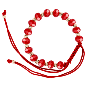 Armband mit Rotgold Kugeln