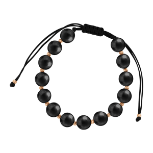 Armband mit Rotgold Kugeln