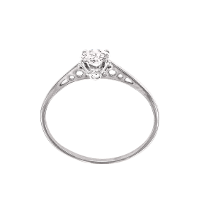 Кольцо с фианитами Swarovski