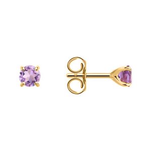 Ohrstecker mit Amethyst