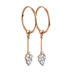 Ohrringe mit Zirkonia Swarovski