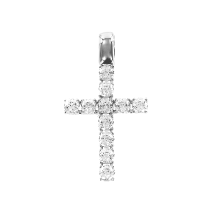 Anhänger Kreuz mit Swarovski Zirkonia