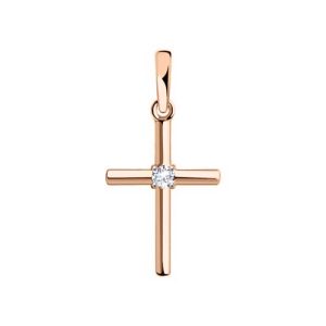 Anhänger – Kreuz mit Zirkonia