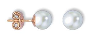 Ohrstecker mit Perlen