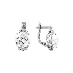Ohrhänger mit Swarovski Zirkonia