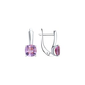 Ohrhänger mit Amethyst