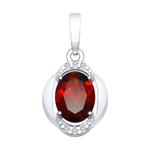 92030466_sa_granat8x6mm_zirkonia__h19mm 92030466_sa_granat8x6mm_zirkonia__h19mm