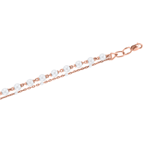 Armband mit Perle und Emaille