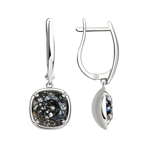 Серьги с кристаллами Swarovski