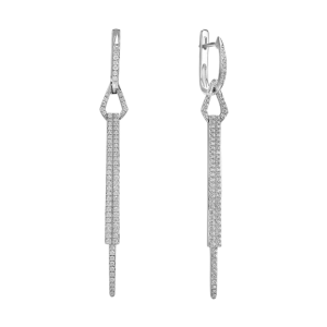 Ohrhänger mit Zirkonia