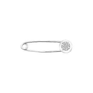 Brosche mit Zirkonia