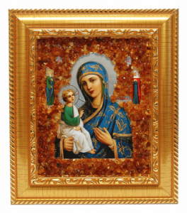 Ikone der Mutter Gottes "Jerusalemskaya"