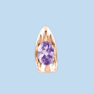 Anhänger mit Amethyst und Zirkonia
