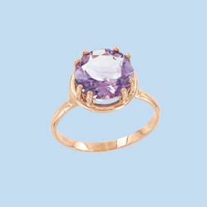 Damenring mit Amethyst