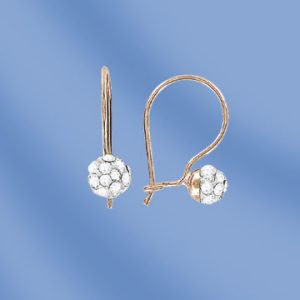 Ohrhänger mit Swarovski Kristall