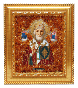 Ikone "Nikolai Des Wundertäters"