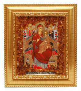 Ikone der Gottesmutter "Vsetsaritsa"