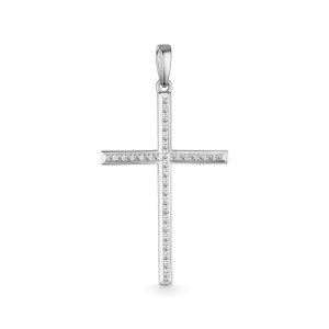 Anhänger – Kreuz mit Brillanten