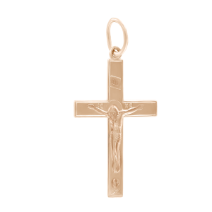Anhänger – Kreuz mit Gravur