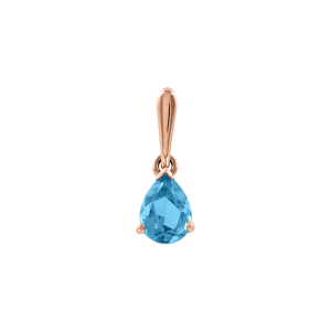 Anhänger mit blauem Topas