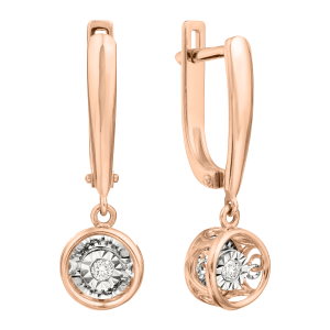 Ohrhänger mit Brillanten